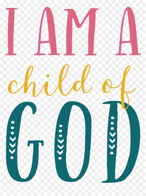 Am A Child Of God Clipart - Am A Child Of God Clip Art, HD Png Download - vhv