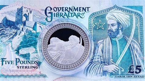 NEW 5 Pound Coin - Tarik Ibn Ziyad Gibraltar 2022 - YouTube