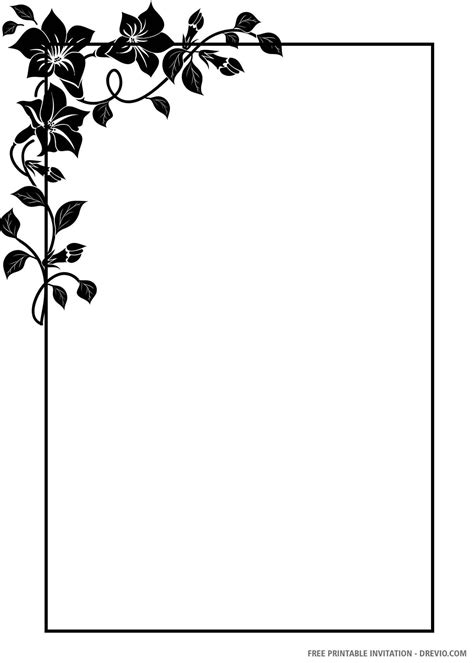 Free Printable Black And White Birthday Card - Free Printable Worksheet