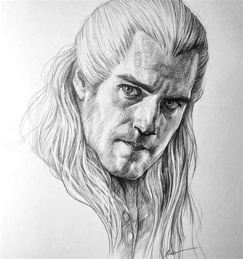 The Witcher Fan Art Gallery - The Designest | The witcher, Sketches ...