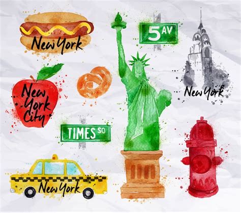 New york apple Vectors & Illustrations for Free Download | Freepik