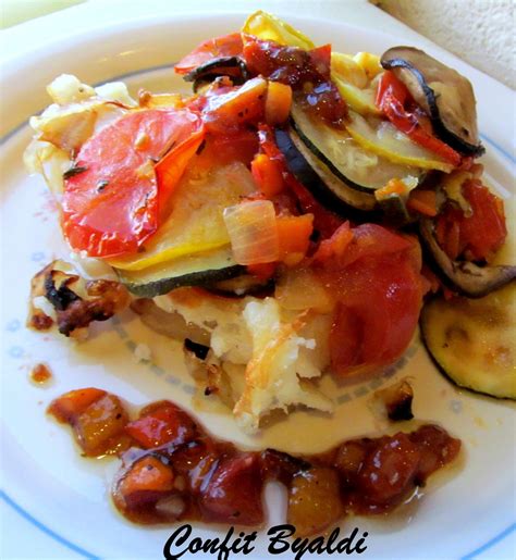 Confit Byaldi aka the original Ratatouille ~ Kris & T Go Gfree