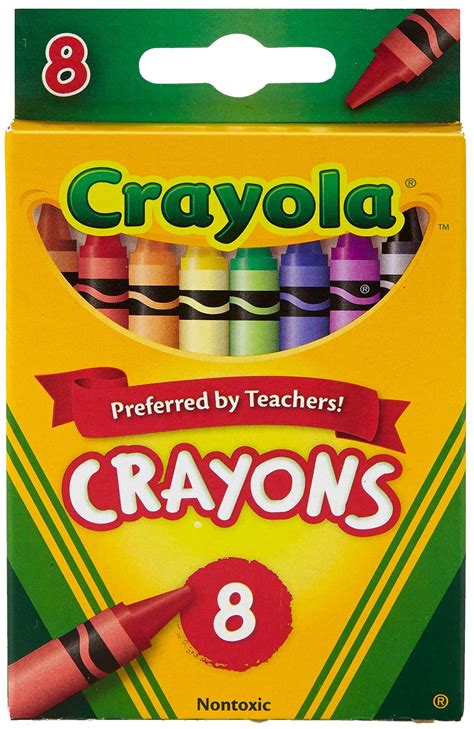 Crayola Crayons, School Supplies, Classic Colors, 8 Count- Buy Online in India at Desertcart ...