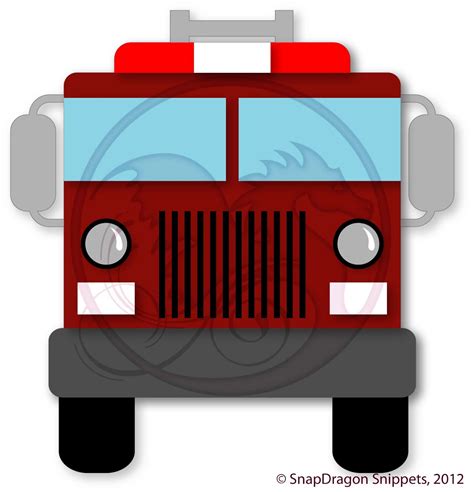 Fire Truck Silhouette at GetDrawings | Free download