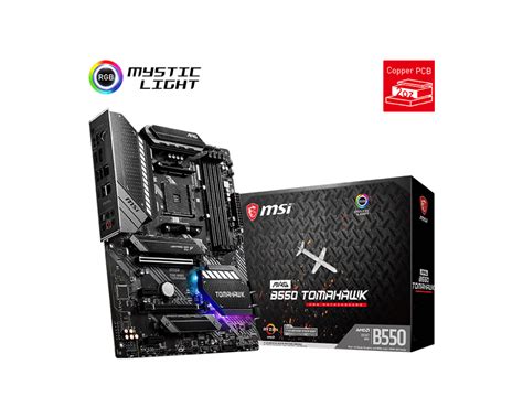 MSI MAG B550 TOMAHAWK Motherboard ‣ SMS TECHNOLOGY