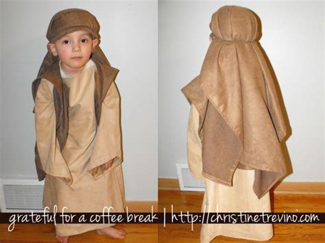 Quick and Easy Joseph Costume | Joseph costume, Shepherd costume, Nativity costumes