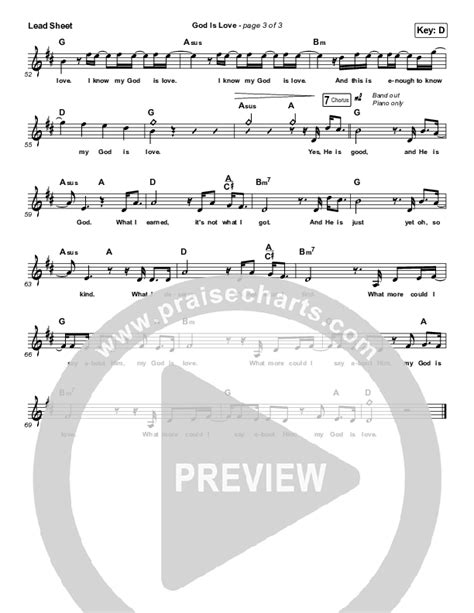 God Is Love Sheet Music PDF (Chris Renzema) - PraiseCharts