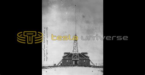 Front view of Nikola Tesla's Colorado Springs Experimental Station ...