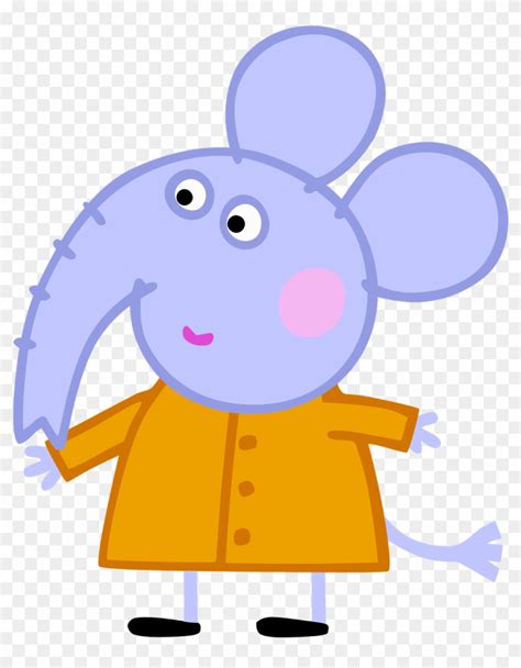 Emily Elephant 1 - Peppa Pig Elephant Png - Free Transparent PNG Clipart Images Download