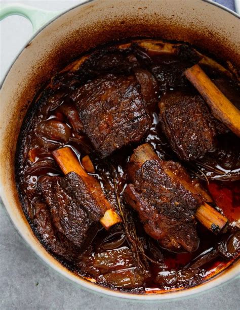 Balsamic Braised Short Ribs | Garden in the Kitchen