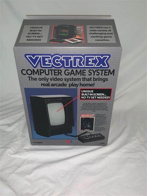 Vectrex Console Box Empty (English)