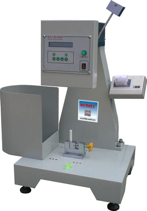 Digital IZOD Impact Testing Machine ASTM D256 IZOD Impact Strength Test