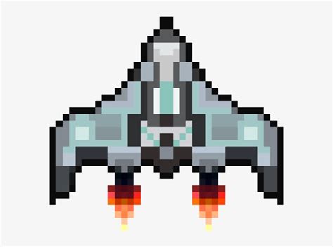 Metallic Style Space Ships Free Game Sprites Pixel Art Pixel Images ...