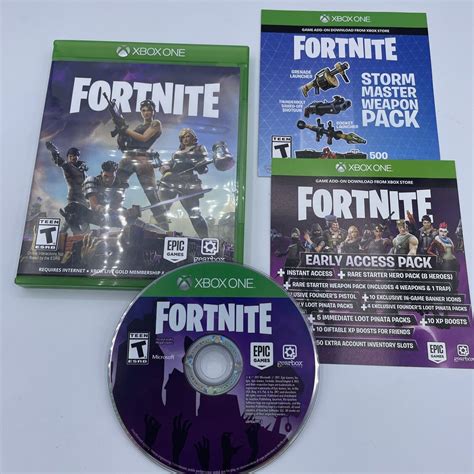 Fortnite (Microsoft Xbox One) / Disc Physical Game With Codes ...