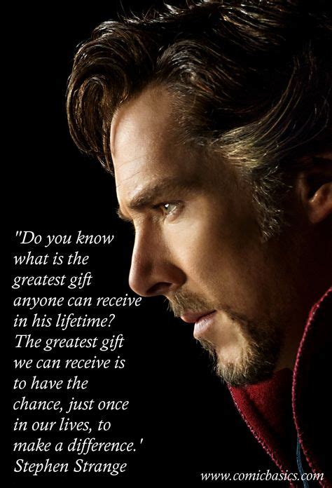 Dr Strange Quote | Crazy quotes, Marvel quotes, Quotes about strength