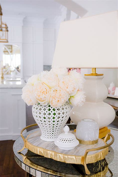 White and Gold Home Decor - Randi Garrett Design