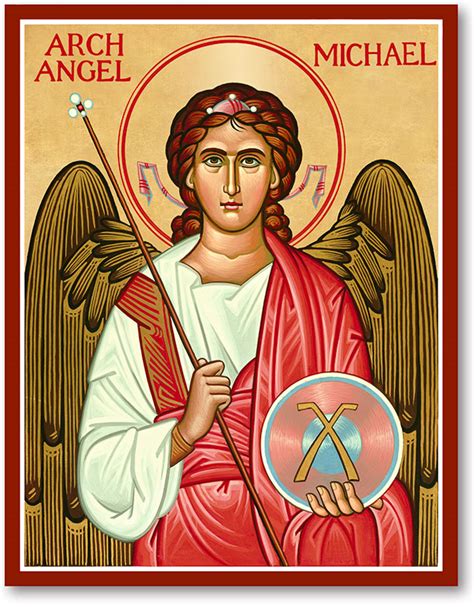 Icons of the Holy Angels: St. Michael Icon | Monastery Icons