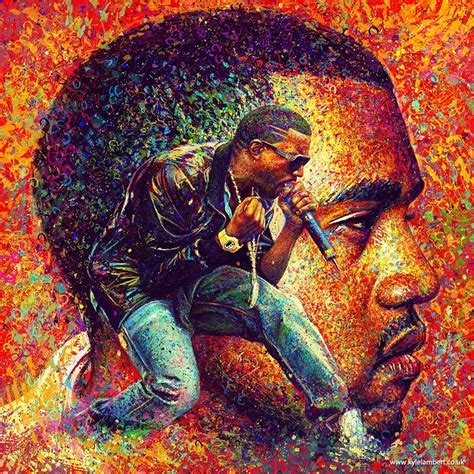 Kanye West Digital Painting by Kyle Lambert | Art (Digital) | Pinterest | Kanye west, Cas and ...