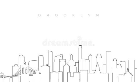 Brooklyn Bridge Outline Stock Illustrations – 289 Brooklyn Bridge Outline Stock Illustrations ...