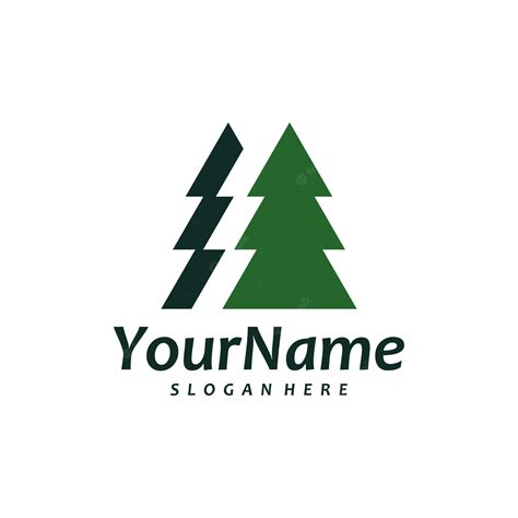 Premium Vector | Pine tree logo vector template creative pine tree logo ...