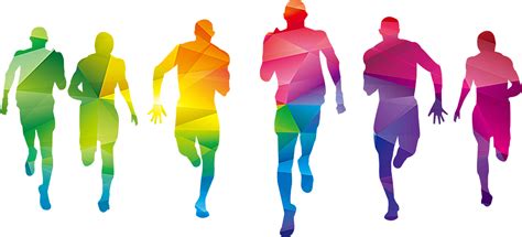 Download Graphic Run Colorful Color Design Fun Sport Clipart PNG Free ...