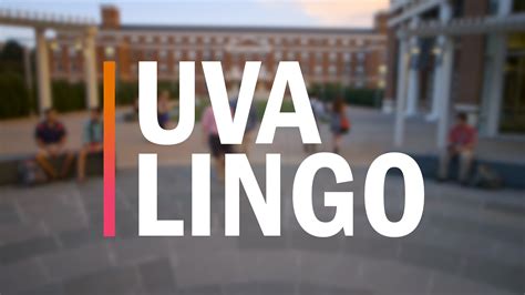 UVA Lingo: Wahoos, Lawnies and Grounds | UVA Today