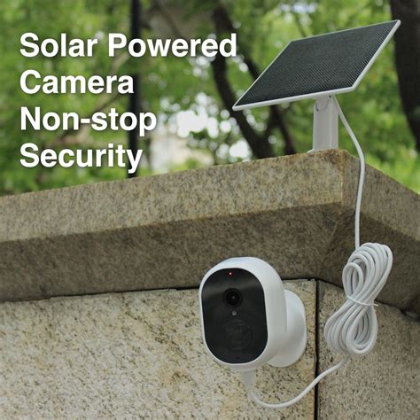 Solar Rechargeable 5200mah Battery Powered Wireless Home Security ...