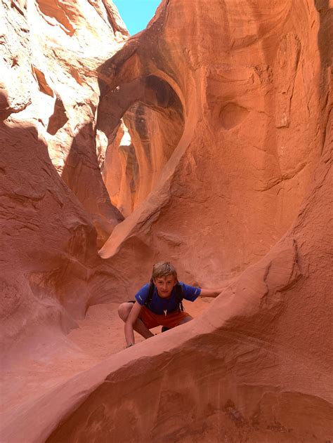 Hiking Peek-A-Boo Gulch and Spooky Gulch Slot Canyons In Escalante - Uplifting Mayhem