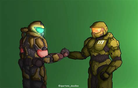 Master chief with his best bro the Doom Slayer : r/halo