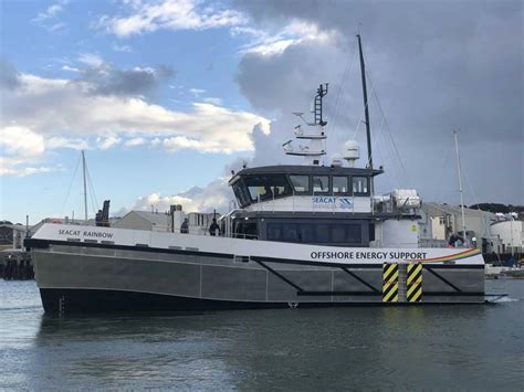 Seacat Nets Long-Term Charter for Seacat Rainbow at Beatrice Wind Farm