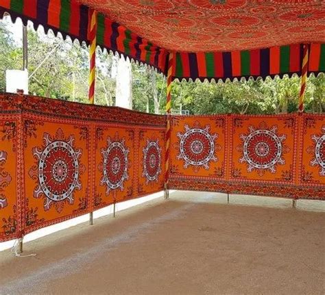 Cotton Shamiyana - Waterproof Shamiyana Tent Manufacturer from Krishna