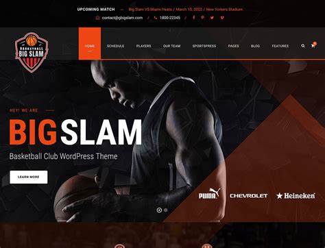 Best Sports Website Design - werohmedia