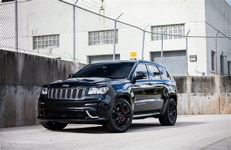 HD wallpaper: Black, Grand, Jeep, SRT-8, Cherokee, Grand Cherokee | Wallpaper Flare