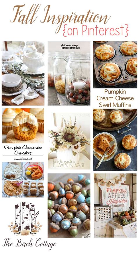 Fall Decor and Recipe Ideas on Pinterest - The Birch Cottage