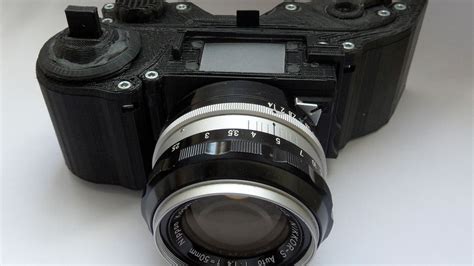 3D printing maniac builds entire film SLR camera with $30 in parts ...