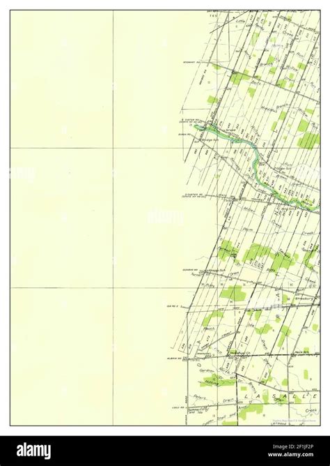 Ida, Michigan, map 1936, 1:31680, United States of America by Timeless ...