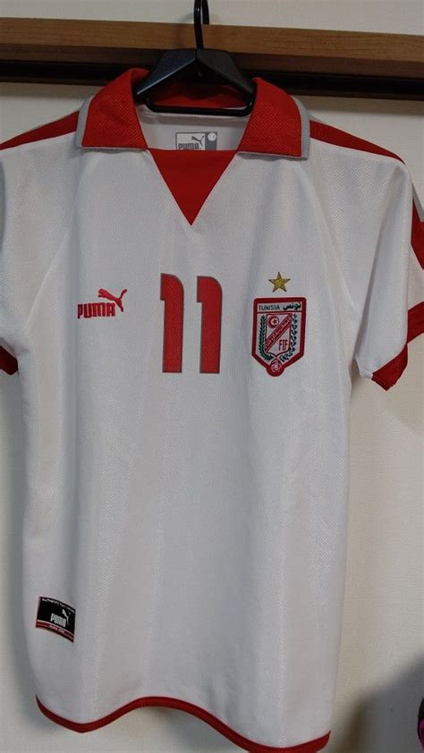 Tunisia National Football Team Jersey 2004/05 Home No. 11 Francileudo ...