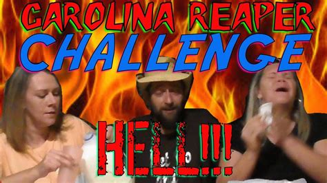 The Carolina Reaper Pepper Challenge. - YouTube