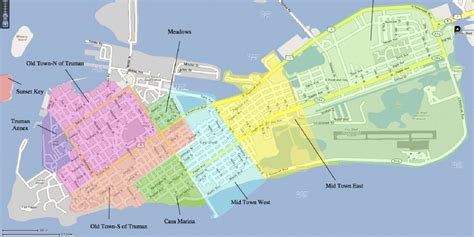 Map Of Duval Street Key West Florida - Printable Maps