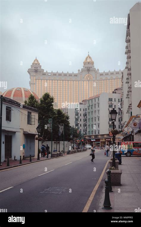 scenery and tourist attractions in Taipa Village in Macau, China Stock Photo - Alamy