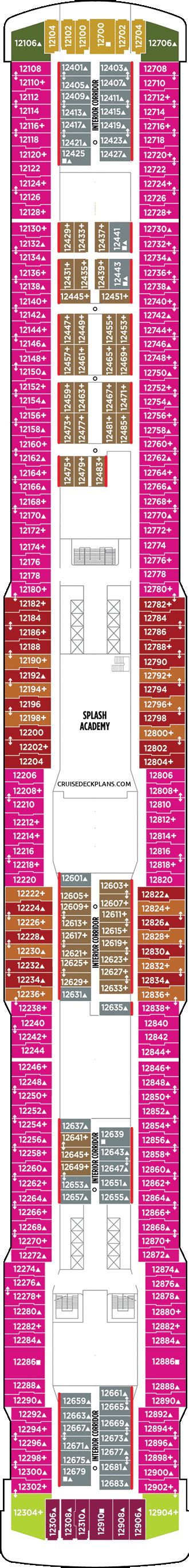 Norwegian Getaway Deck Plans, Diagrams, Pictures, Video