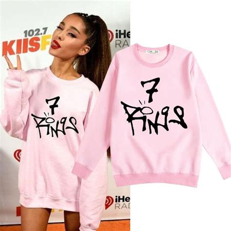 Ariana Grande Sweatshirt Long Sleeve For Women Men Autumn Winter ...