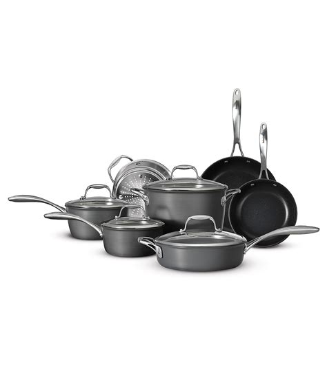 Southern Living 11-Piece Hard-Anodized Aluminum Nonstick Cookware Set | Dillards