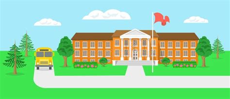 School Yard Vector Stock Illustrations – 2,484 School Yard Vector Stock ...