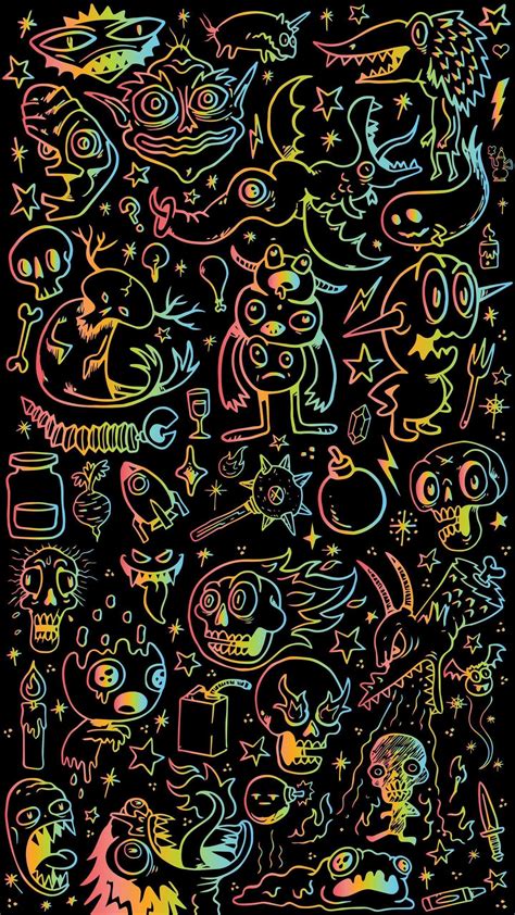 Doodle iPhone Wallpapers - Top Free Doodle iPhone Backgrounds ...