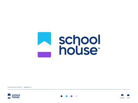 SchoolHouse Logo by David Kovalev for Unfold on Dribbble