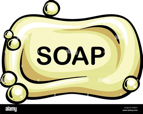 Close up bar of soap with bubbles Stock Vector Image & Art - Alamy