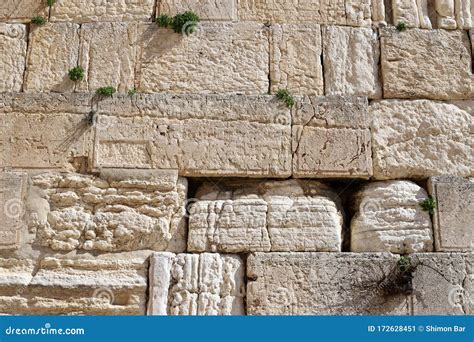 The Wailing Wall is Part of the Ancient Wall Around the Western Slope of the Temple Mount in the ...