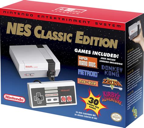 Nintendo Entertainment System NES Classic Edition packaging - Fonts In Use