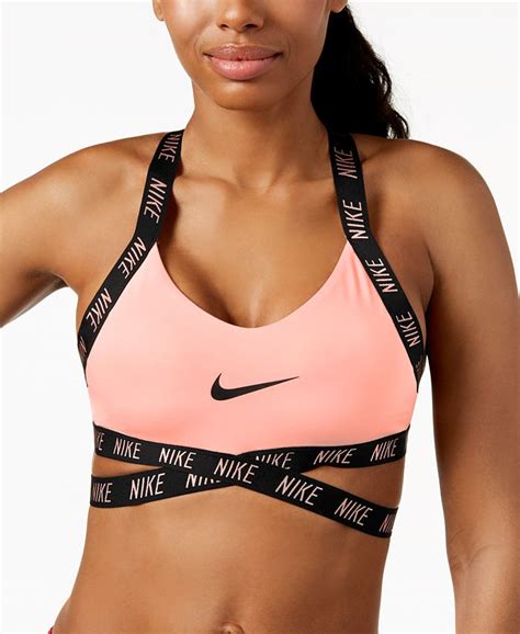 Nike Indy Dri-FIT Cross-Back Compression Low-Impact Sports Bra - Macy's